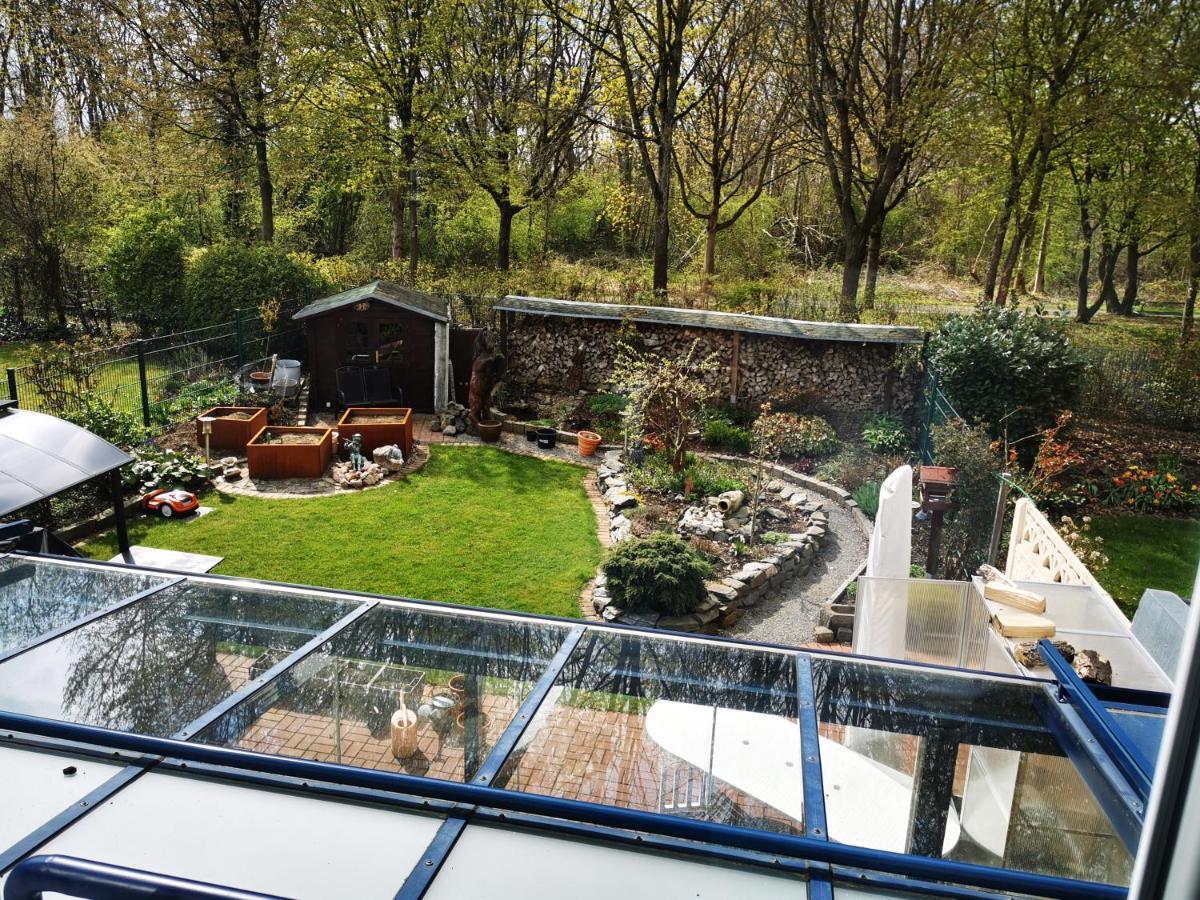 Naturnahe Schoene Neu Gestaltete Ferienwohnung Würselen Екстериор снимка